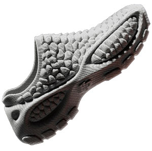3-D printed sneaker